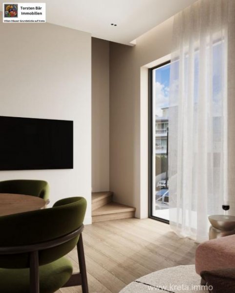 Agios Nikolaos Kreta, Agios Nikolaos: projektierts Penthouse Maisonette mit Meerblick 110m² Wohnfläche Wohnung kaufen
